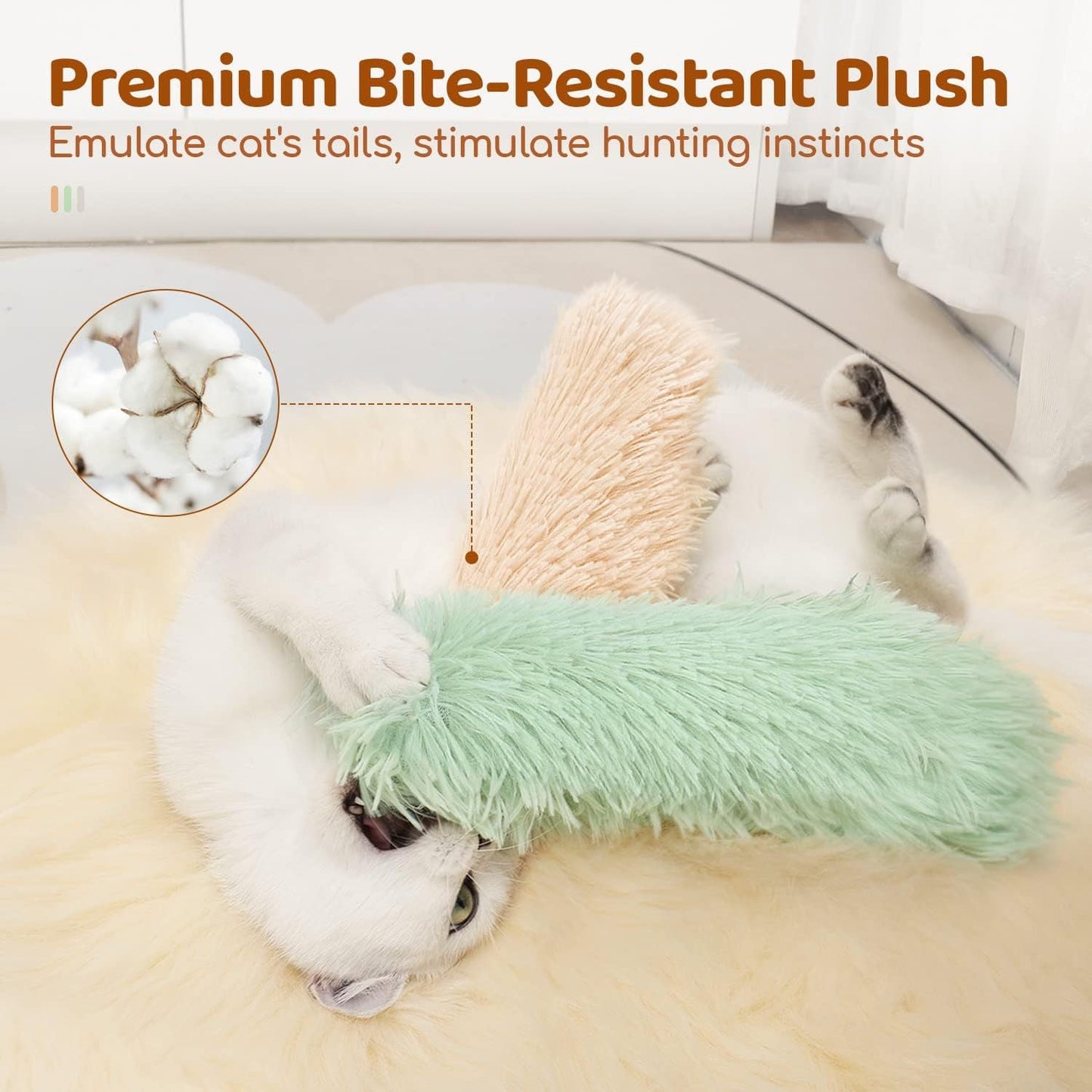 🐾Crinkle Sound Catnip Toy