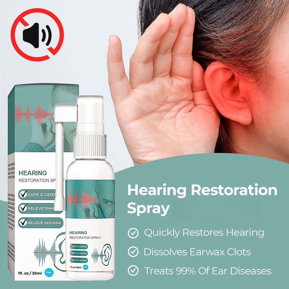 Hearing Restoration Spray