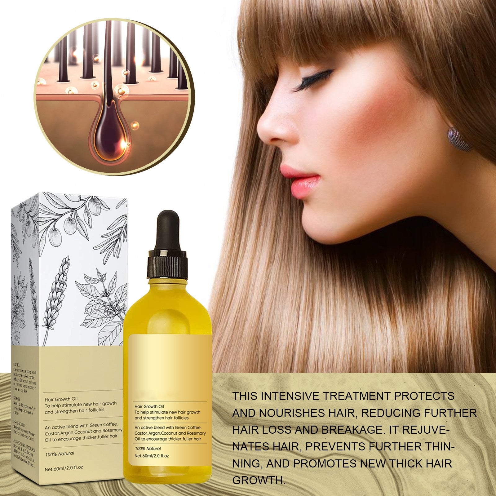 Thrive Hair Growth Oil