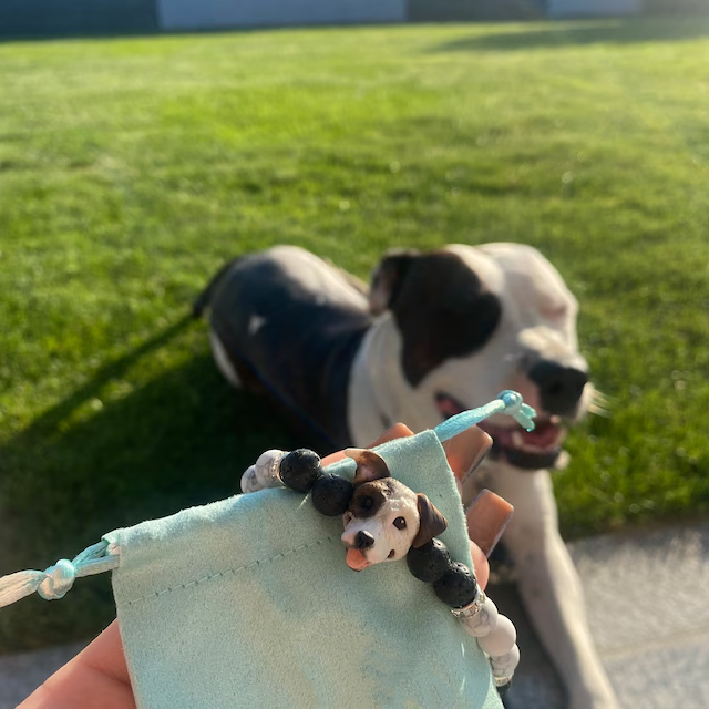 Handcrafted Pet Bead Bracelet