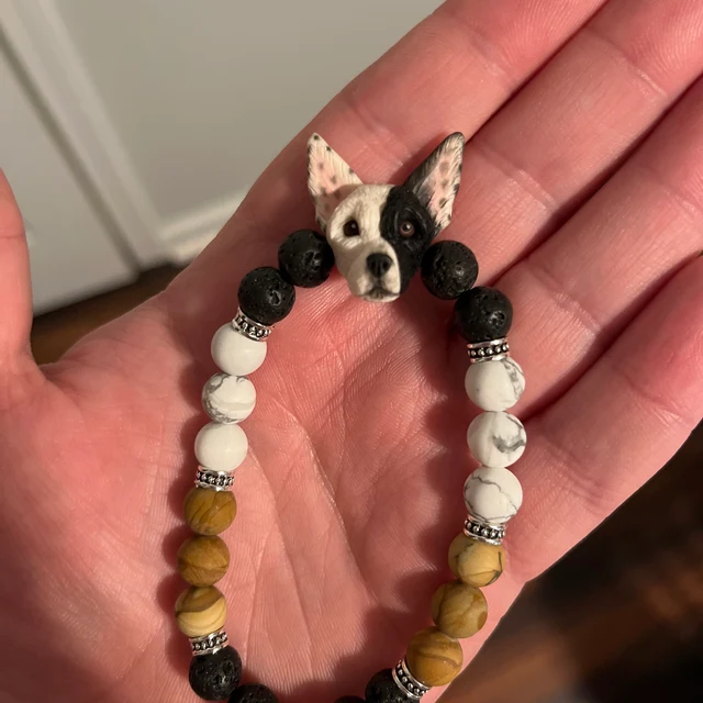 Handcrafted Pet Bead Bracelet