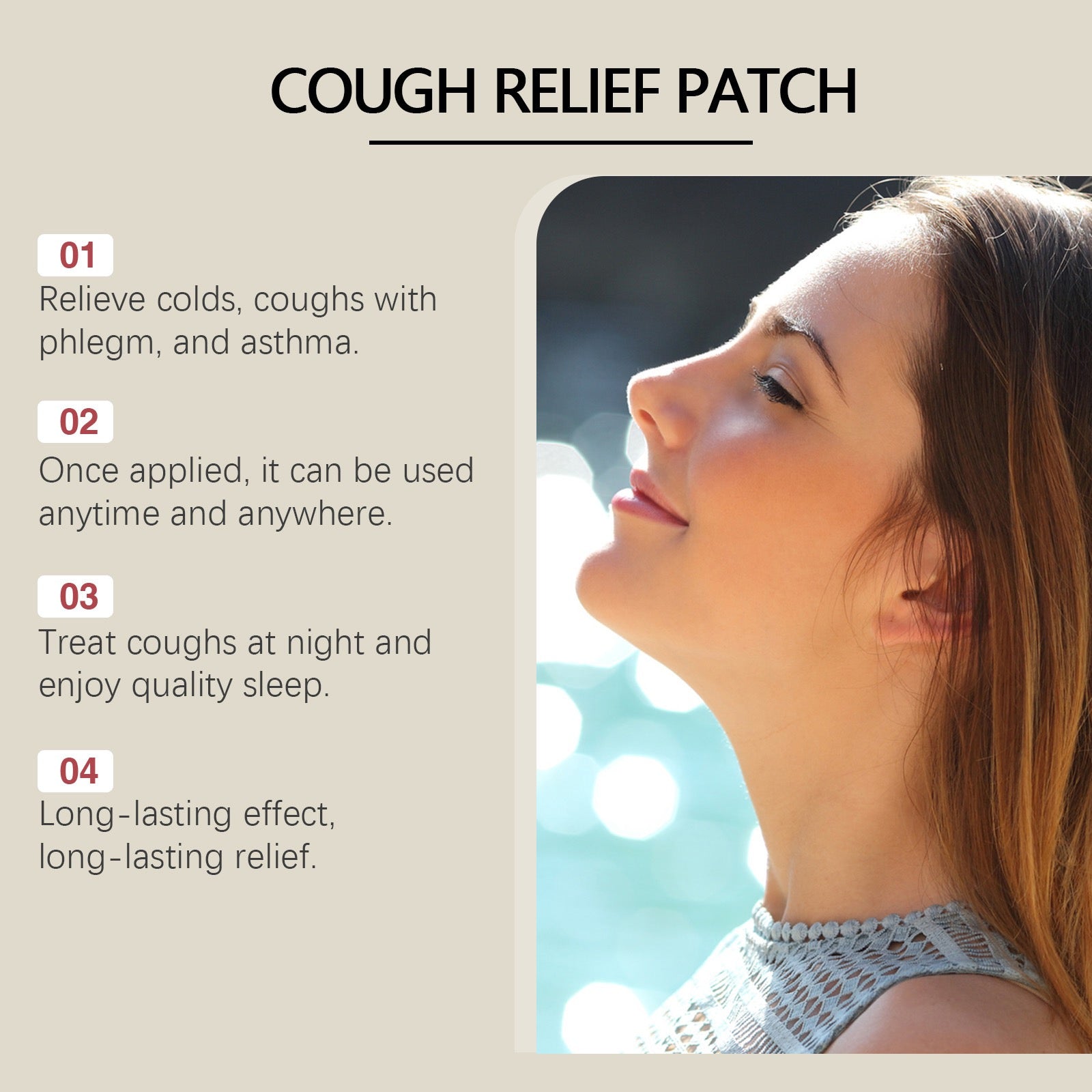 Cough Relief Patch